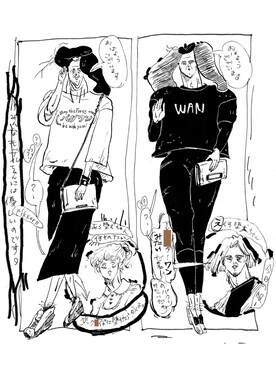 モデル撮影解説 / スーパーモデル堕犬さんのコーディネート