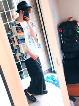 おで子さん（メンズ・175cm）の春コーディネート