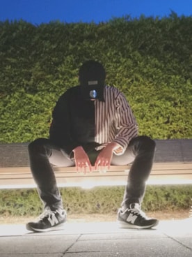 「BOW（ボウ）のアイテム」を使った、TKDさん（メンズ・179cm）の春コーディネート