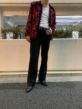 「endevice（エンデヴァイス）のアイテム（シューズ）」を使った、shuntaroosakaさん（メンズ・172cm）の秋コーディネート