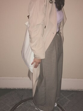 「CONVERSE（コンバース）のconverse（コンバース） ALL STAR OX（オールスターOX）（スニーカー）」を使った、chamaさん（レディース・152cm）の秋コーディネート