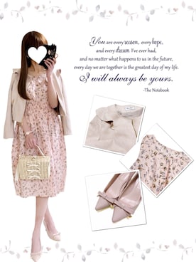 「JILL by Jillstuart」｜「アイテム（その他）」を使った、ロコンさん（レディース・170cm）の春コーディネート