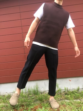 「BEEFY」｜こてらさん（メンズ・177cm）の夏コーディネート