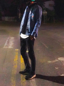 「SQUAD（スクアッド）のアイテム」を使った、Chang  fonさん（メンズ・180cm）の春コーディネート