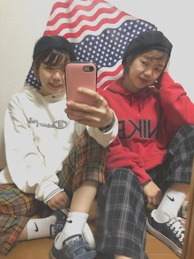 「Twins Code」｜momoさん（レディース・149cm）の秋コーディネート