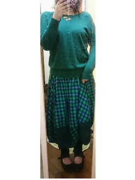 「チチカカ」｜「アイテム（パンプス）」を使った、ayoumu(まる)さん（レディース・170cm）の冬コーディネート