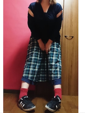 ayoumu(まる)さん（レディース・170cm）の春コーディネート