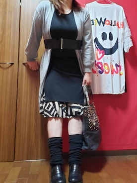 「Nicole Lee（ニコルリー）のアイテム」を使った、ayoumu(まる)さん（レディース・170cm）の冬コーディネート