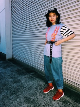 🌷 ﾊ ﾙ ｶ 🌷さん（レディース・166cm）の夏コーディネート