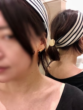 「Accessorize（アクセサライズ）のアイテム」を使った、Shu Hさん（レディース・172cm）の秋コーディネート