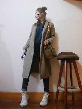 E F F I Eさん(レディース・163cm)の冬コーディネート