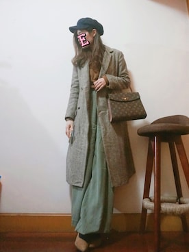 E F F I Eさん（レディース・163cm）の冬コーディネート