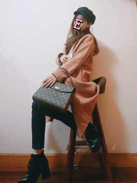 E F F I Eさん（レディース・163cm）の春コーディネート