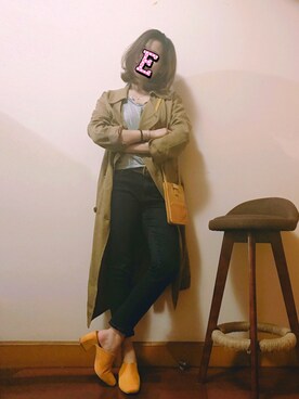 E F F I Eさん（レディース・163cm）の春コーディネート