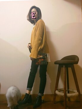 E F F I Eさん（レディース・163cm）の春コーディネート