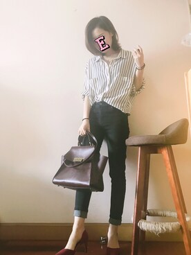 E F F I Eさん（レディース・163cm）の春コーディネート