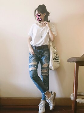 E F F I Eさん（レディース・163cm）の春コーディネート