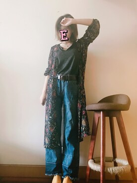 E F F I Eさん（レディース・163cm）の夏コーディネート