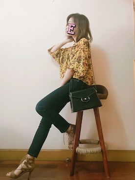 E F F I Eさん（レディース・163cm）の夏コーディネート