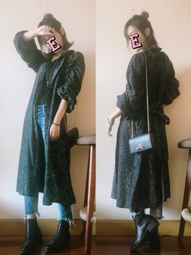 E F F I Eさん（レディース・163cm）の秋コーディネート