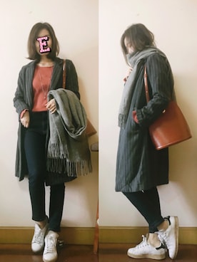 E F F I Eさん（レディース・163cm）の秋コーディネート