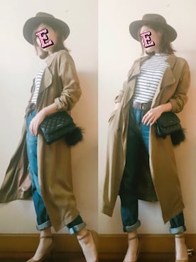 E F F I Eさん（レディース・163cm）の春コーディネート