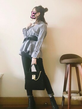E F F I Eさん（レディース・163cm）の春コーディネート