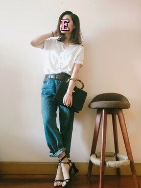 E F F I Eさん（レディース・163cm）の夏コーディネート