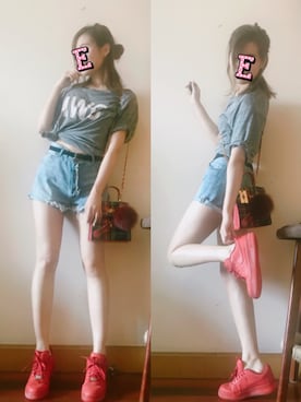 E F F I Eさん（レディース・163cm）の夏コーディネート