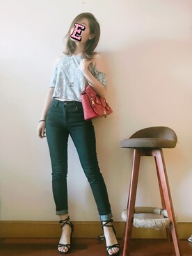 E F F I Eさん（レディース・163cm）の夏コーディネート