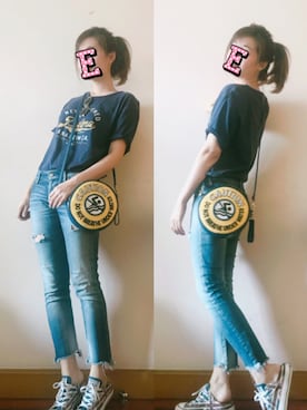 E F F I Eさん（レディース・163cm）の夏コーディネート