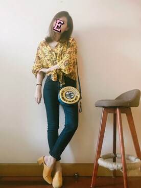 E F F I Eさん（レディース・163cm）の秋コーディネート