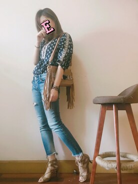 E F F I Eさん（レディース・163cm）の秋コーディネート