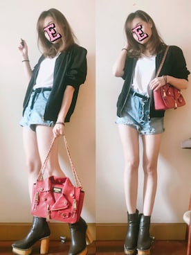 E F F I Eさん（レディース・163cm）の秋コーディネート