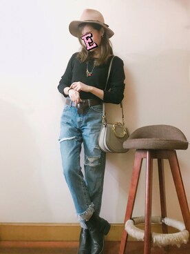 E F F I Eさん(レディース・163cm)の冬コーディネート