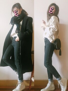 E F F I Eさん(レディース・163cm)の冬コーディネート