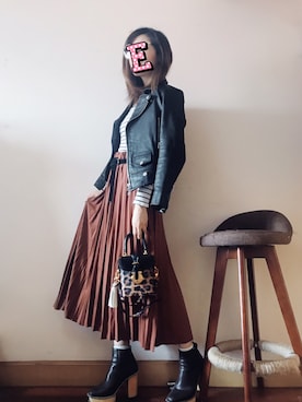 E F F I Eさん（レディース・163cm）の春コーディネート