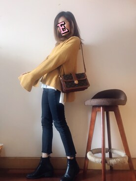 E F F I Eさん（レディース・163cm）の春コーディネート