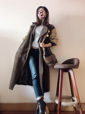 E F F I Eさん（レディース・163cm）の春コーディネート