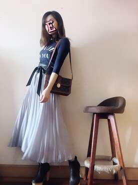 E F F I Eさん（レディース・163cm）の春コーディネート