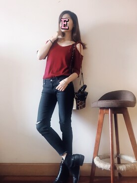 E F F I Eさん（レディース・163cm）の春コーディネート