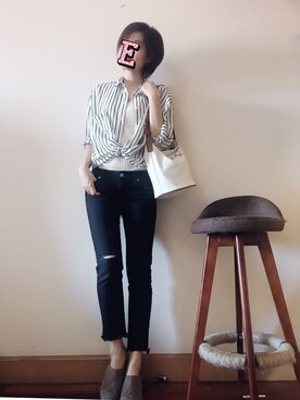 E F F I Eさん（レディース・163cm）の春コーディネート