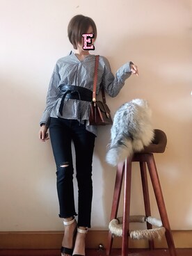 E F F I Eさん（レディース・163cm）の夏コーディネート