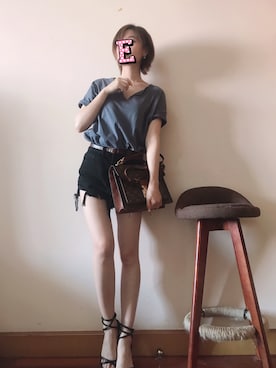 E F F I Eさん（レディース・163cm）の夏コーディネート