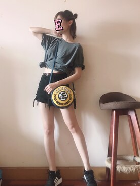 E F F I Eさん（レディース・163cm）の夏コーディネート