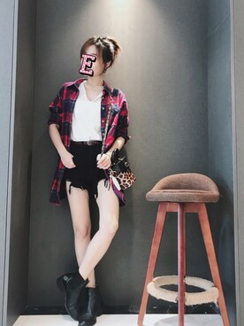 E F F I Eさん（レディース・163cm）の夏コーディネート