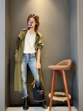 E F F I Eさん（レディース・163cm）の秋コーディネート