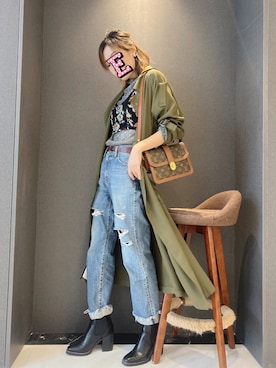 E F F I Eさん（レディース・163cm）の秋コーディネート