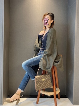 E F F I Eさん（レディース・163cm）の秋コーディネート