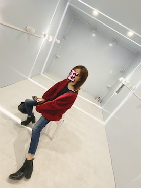 E F F I Eさん（レディース・163cm）の冬コーディネート